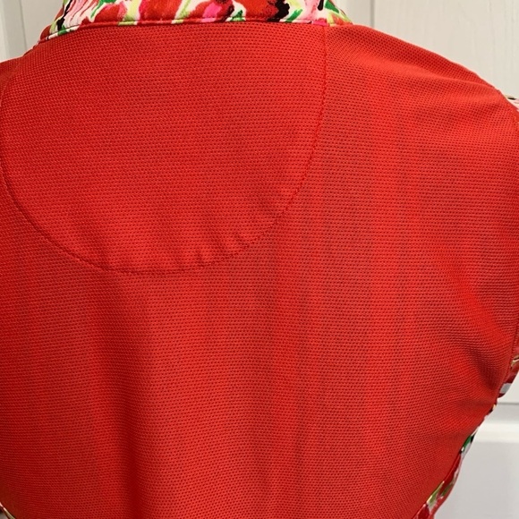 E P pro New York Golf Tennis dress Womens medium Mesh insets Sleeveless Floral - Picture 5 of 10